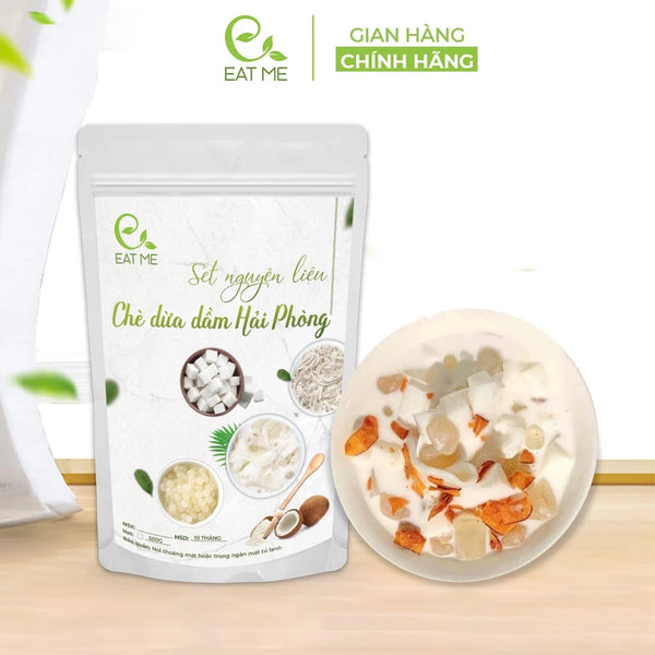 Set Nguyên Liệu Nấu Chè Dừa Dầm Hải Phòng 15 20 Chén