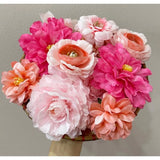 Set 20 Đầu Bông Hoa Lụa