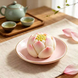 Khuôn Silicon Trung Thu Hoa Sen Nở 5,8cm ( 2 Khuôn )