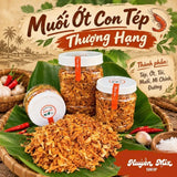 Muối Ớt Con Tép Thượng Hạng 500g