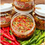 Combo 2 Hũ Sốt Chấm Muối Ớt Siêu Cay (Chay) 250g