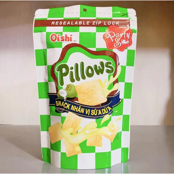 Combo 3 goi Snack nhân Oishi Pillows gói 85g