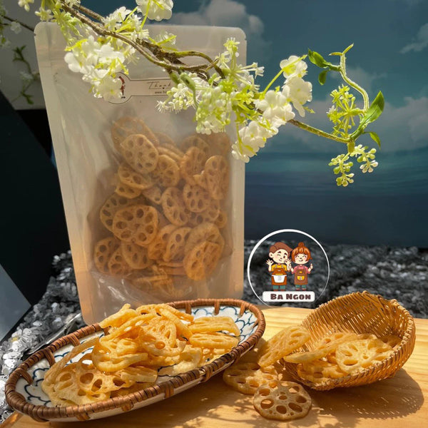 Củ sen sấy giòn ăn liền 100g