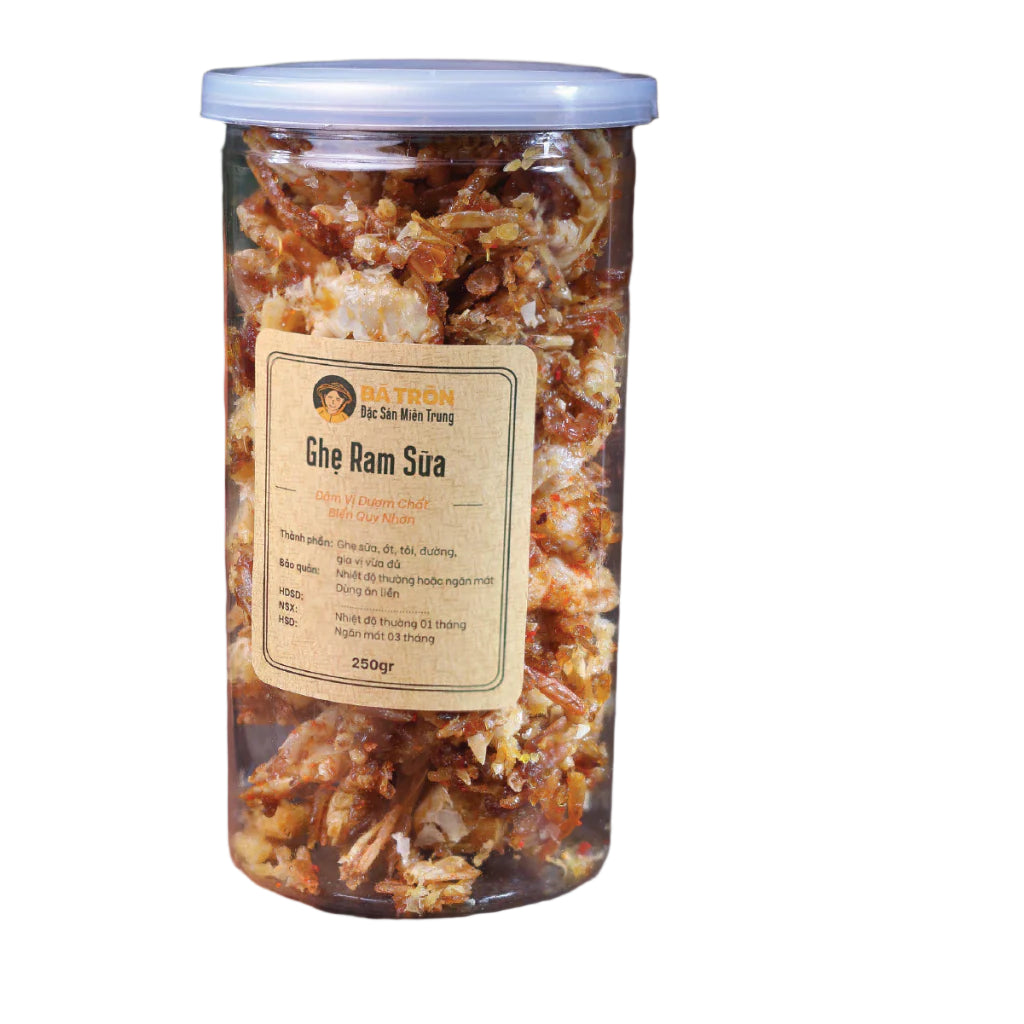 GHẸ SỮA RAM_đặc sản Nha Trang_giòn thơm_250gr – Tạp Hóa Tân Bình
