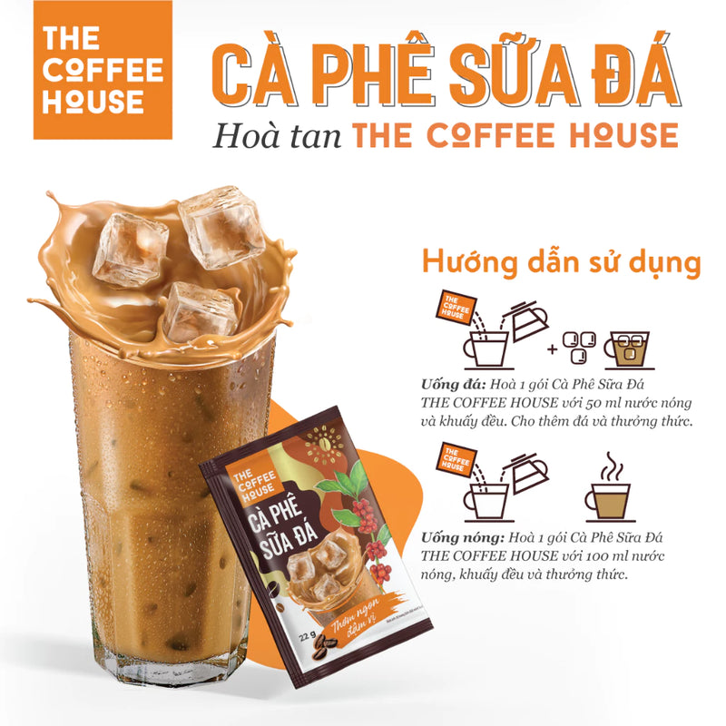 Cà phê sữa đá hoà tan The Coffee House