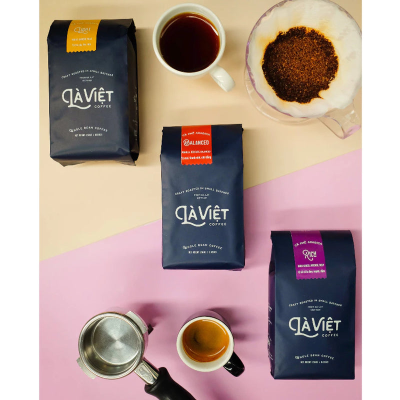 Cà Phê Nguyên Hạt Là Việt Balanced 100% Arabica 250gr Vị Vani, Thanh Nhã