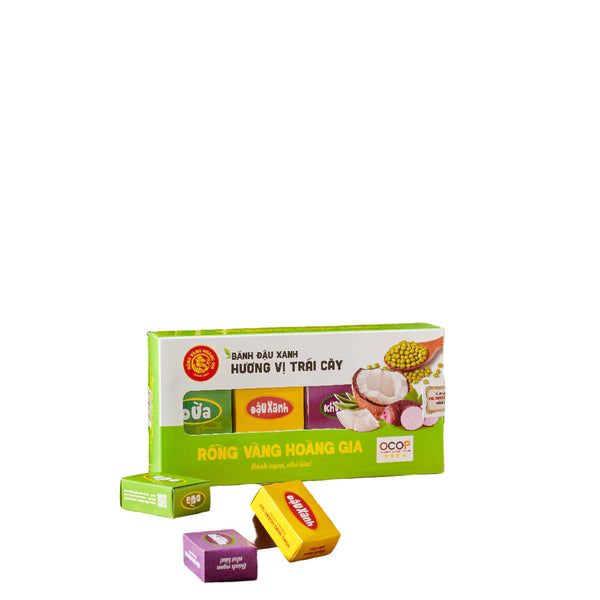 Bánh Đậu Xanh Hoàng Gia Tam Vị Trái Cây