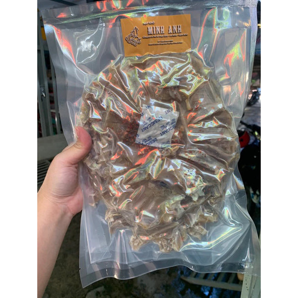 Khô cá đuối tẩm vị 500gram (mặn ngọt, chỉ thích hợp chiên)