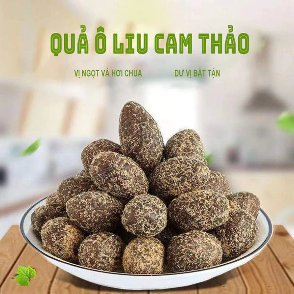 Trái Ô liu cam thảo - Hộp 500g