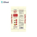 Lá kim ăn liền O'food dành riêng cho trẻ em lốc 3 gói/15g