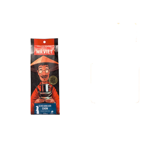 [250g] Cà phê Street Coffee, rang xay nguyên chất thành phần Arabica và Robusta, vị đậm đà - MR.VIET Coffee