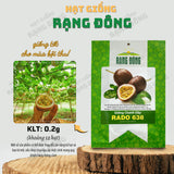 Hạt giống Chanh Dây Rado 638 (0,2g~12 hạt)