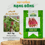 Hạt giống Đậu Bắp Đỏ Rado 309 (5g~100 hạt)