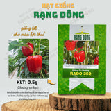 Hạt giống Ớt Chuông Rado 352 (0,5g~50 hạt)