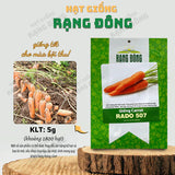 Hạt giống Cà Rốt Rado 507 (5g~2800 hạt)