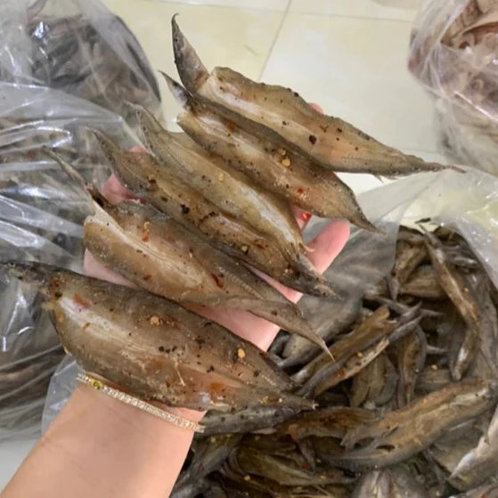 Khô cá chạch xẻ tẩm vị và tiêu đen Đặc sản Cà Mau 250g