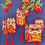 Set 6 Tag Treo Cây Trang Trí Tết - Treo Bình Hoa Đào Đông, Đào Mai Quất