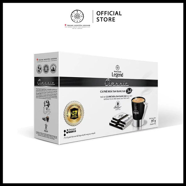 Trung Nguyên Legend - Cà phê sữa hoà tan rang xay 3in1 Classic
