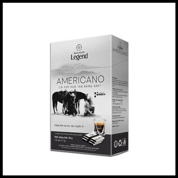 Cà phê hòa tan đen - Trung Nguyên Legend Americano