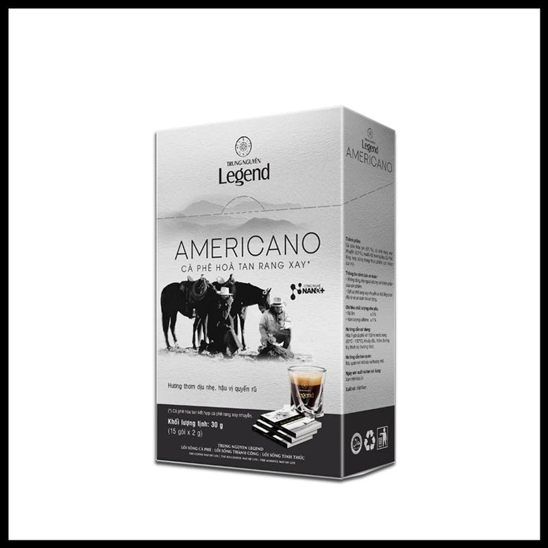 Cà phê hòa tan đen - Trung Nguyên Legend Americano