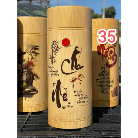 HỘP TRE ĐỰNG TRÀ & Coffee ĐỒ KHÔ