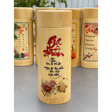 HỘP TRE ĐỰNG TRÀ & Coffee ĐỒ KHÔ
