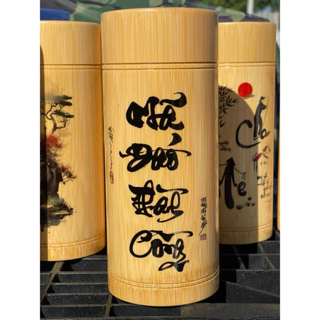 HỘP TRE ĐỰNG TRÀ & Coffee ĐỒ KHÔ