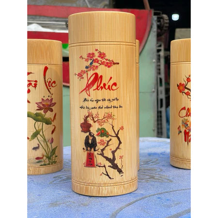 HỘP TRE ĐỰNG TRÀ & Coffee ĐỒ KHÔ
