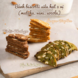 Bánh Biscotti Baker Baking Nguyên Cám  Mix 5 Vị - 180g