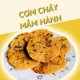 Combo 2 gói Cơm cháy mắm hành- Gói 3 miếng- Loại ngon