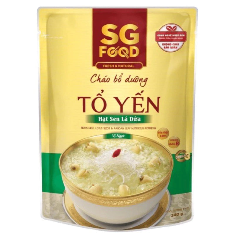 Cháo tươi SG Food dinh dưỡng 240g