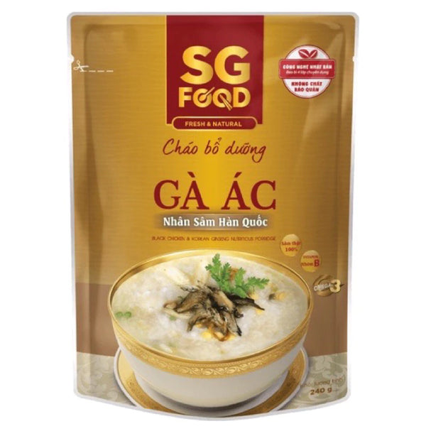 Cháo tươi SG Food dinh dưỡng 240g