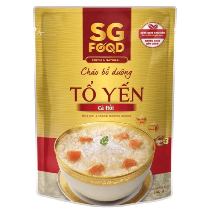 Cháo tươi SG Food dinh dưỡng 240g