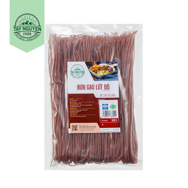 Bún gạo lứt đỏ Cao Bằng eatclean 500g