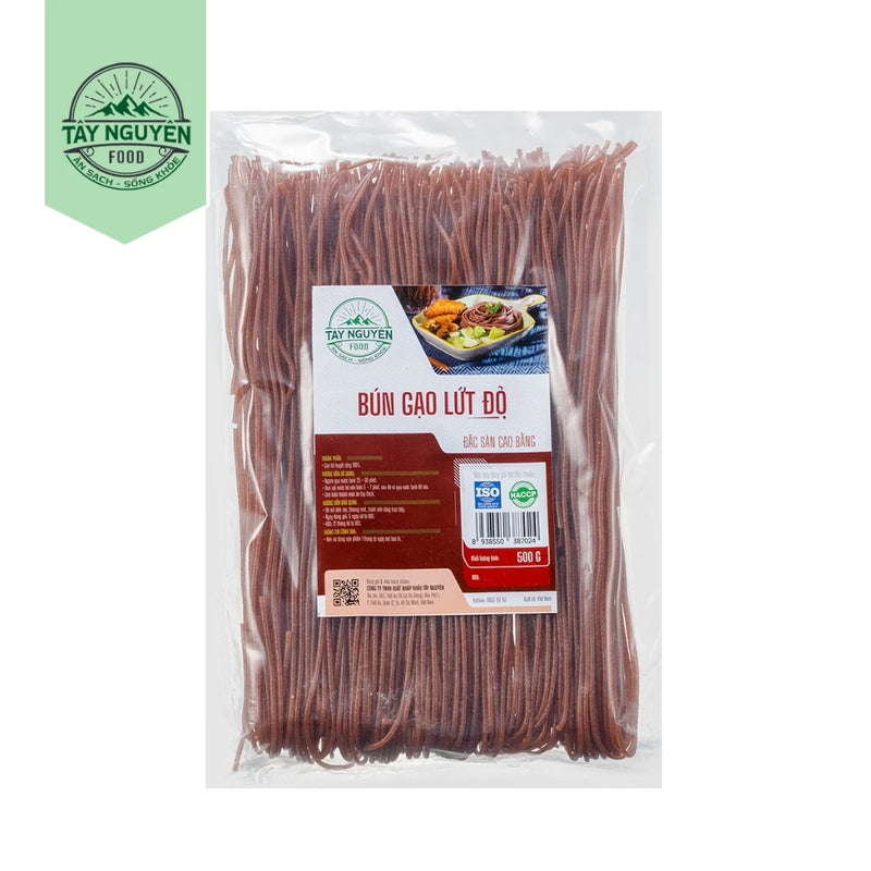 Bún gạo lứt đỏ Cao Bằng eatclean 500g