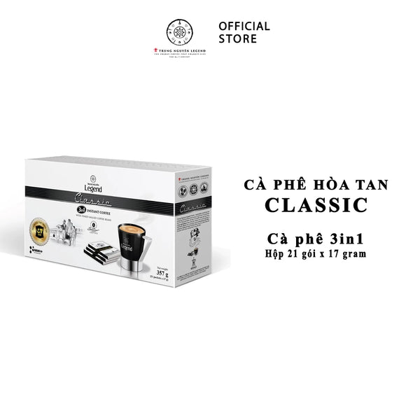 Trung Nguyên Legend - Cà phê sữa hoà tan rang xay 3in1 Classic