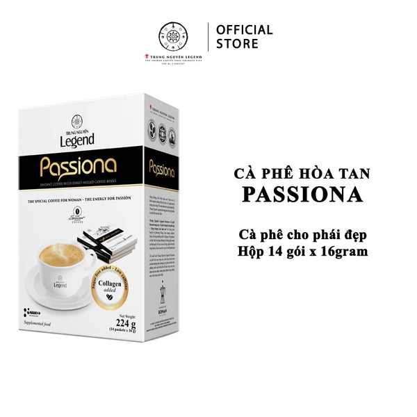 Trung Nguyên Legend - Cà phê sữa hoà tan Passiona 4in1