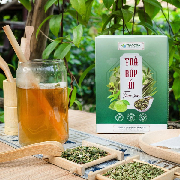 Trà búp ổi tâm sen TRATOSA 5 vị