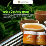Trà Túi Lọc Gừng Sả Ladophar - 20 Túi