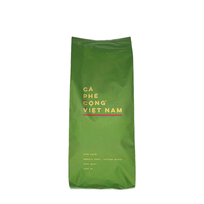 Cà phê bột rang xay Robusta Cộng Cà Phê 1kg