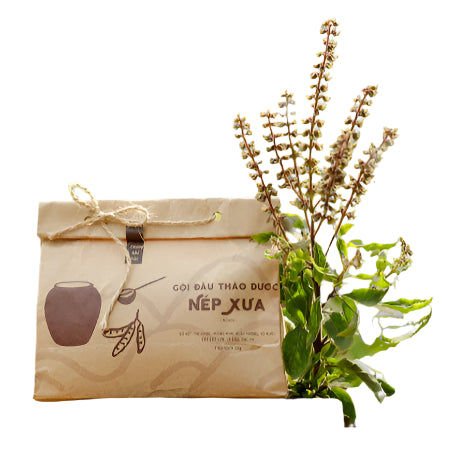 Gội đầu thảo dược Nếp Xưa VIETHERB 20gr túi lọc