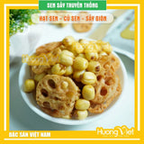 Hạt Sen + Củ Sen Sấy Giòn Không Đường 140G