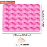 Khuôn Silicon Đám Mây 3 cm