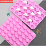 Khuôn Silicon Đám Mây 3 cm