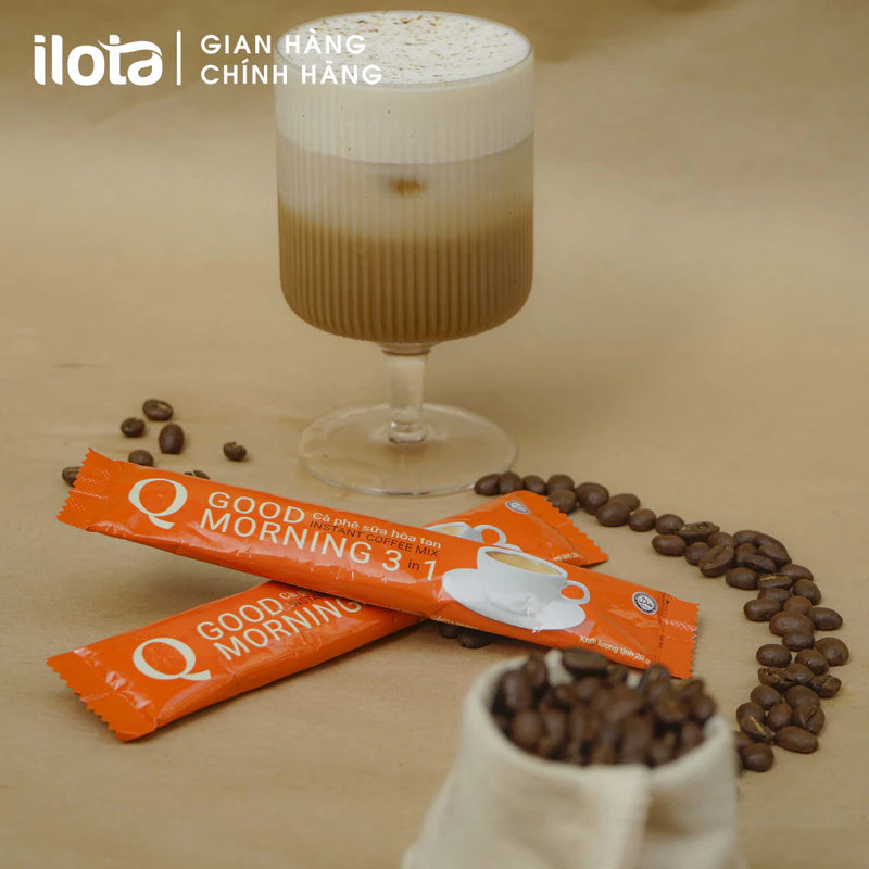Cà phê sữa uống liền hoà tan GOODMORNING