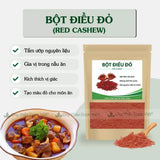Bột Hạt Điều Đỏ 100g