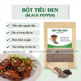 Bột Tiêu Đen Hữu Cơ 100g