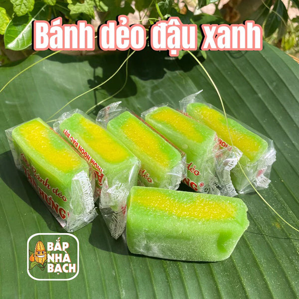 BÁNH DẺO LÁ DỨA NHÂN ĐẬU XANH
