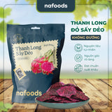 Thanh Long Ruột Đỏ Sấy Dẻo Không Đường NAFOODS - Túi 100g
