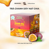 Trà Chanh Dây Hạt Chia Thanh Nhiệt - Hộp 100g (10 Gói)